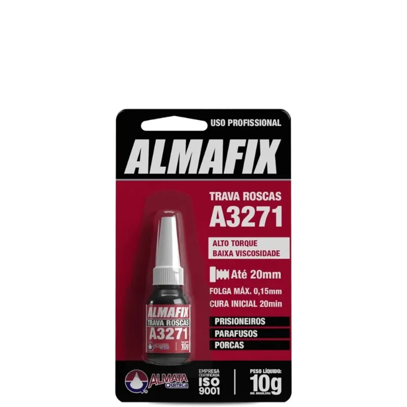 Almata Adesivo Trava Rosca Alto Torque 10g B V
