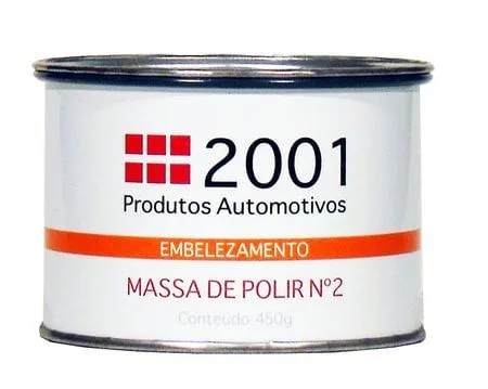 Massa para Polir N°2 450 g para Autos - 2001 - 2001 - Químicos