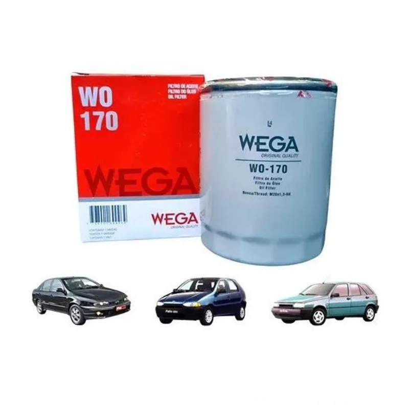 Filtro De Óleo Do Motor Para Fiat Modelo Wo-170 Compatível Com Palio, Marea, Brava E Tipo Japanparts
