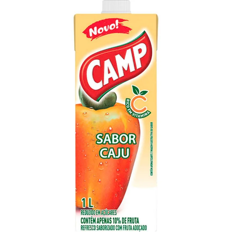 Refresco Líquido Camp Caju 1L