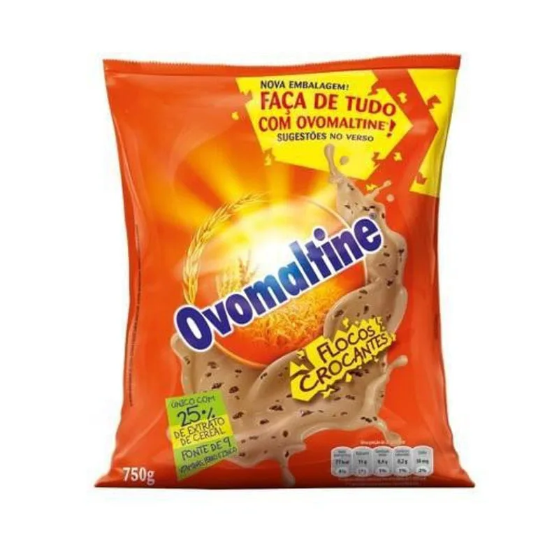 Ovomaltine Chocolate Flocos Crocantes - OVOMALTINE - Mercearia