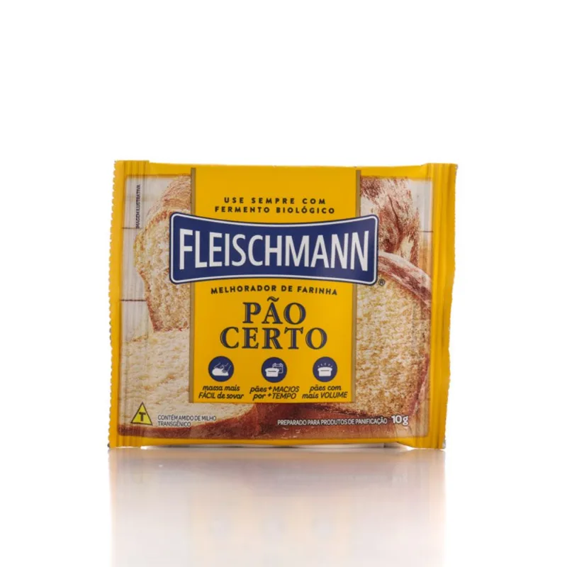 Melhorador Farinha Fleischmann Pão Certo 10g