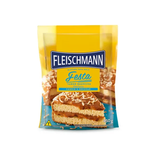 Bolo Fleischmann Baunilha - AB BRASIL - Mercearia