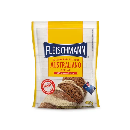 Mistura Pao Fleischmann Australiano Mel - FLEISCHMANN
