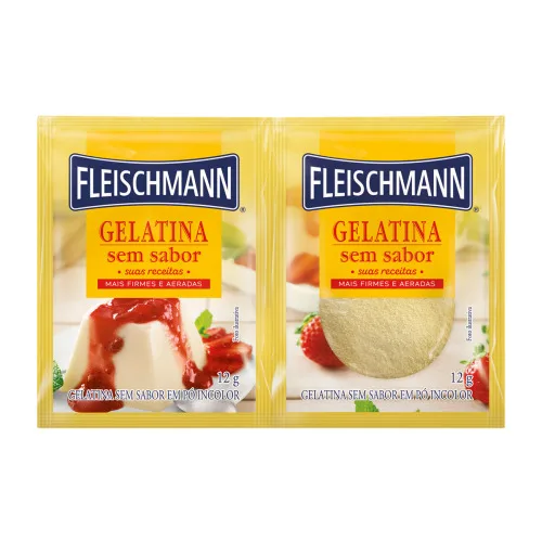 Gelatina Sem Sabor Flheischmann - FLEISCHMANN