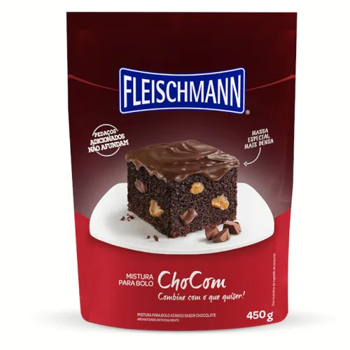 Mist Bolo Fleischmann 450g Chocom - FLEISCHMANN