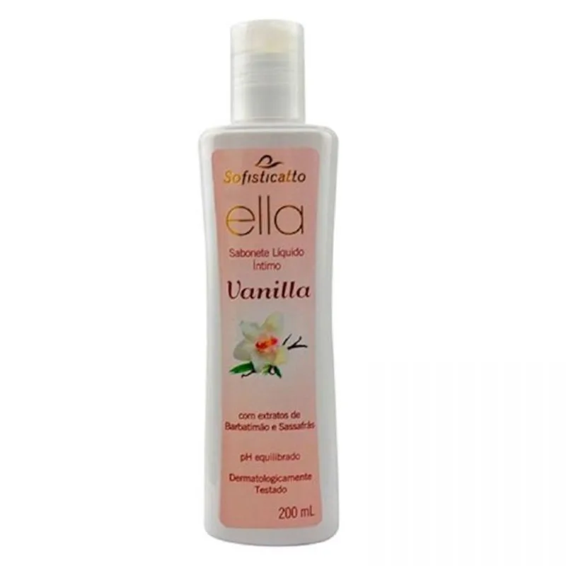 Sabonete Líquido Íntimo Ella - Vanilla- Sofisticatto
