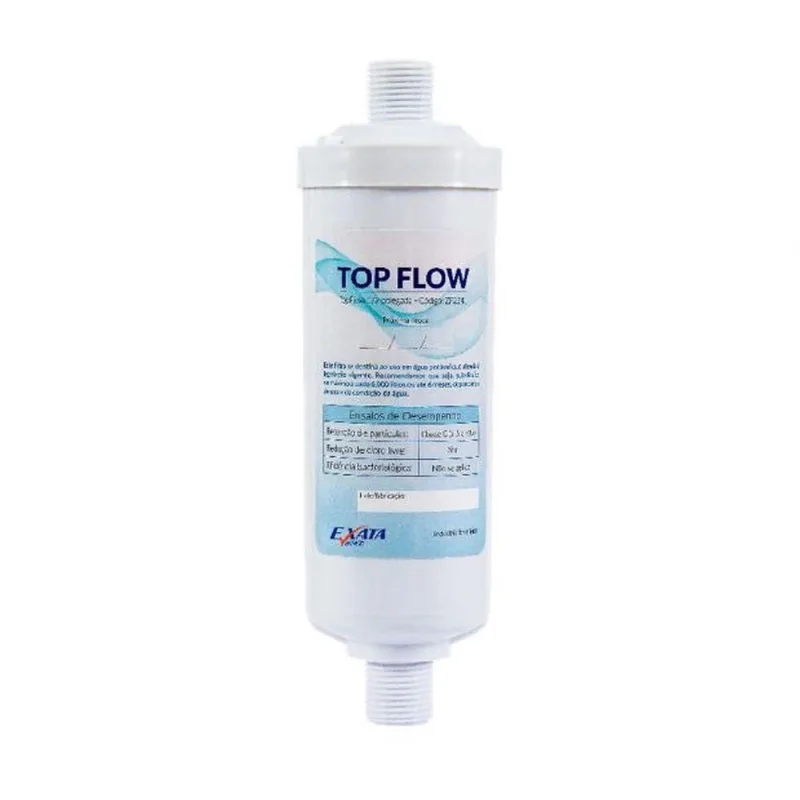 Filtro De Agua Top Flow Entrada E Saida De 1/2