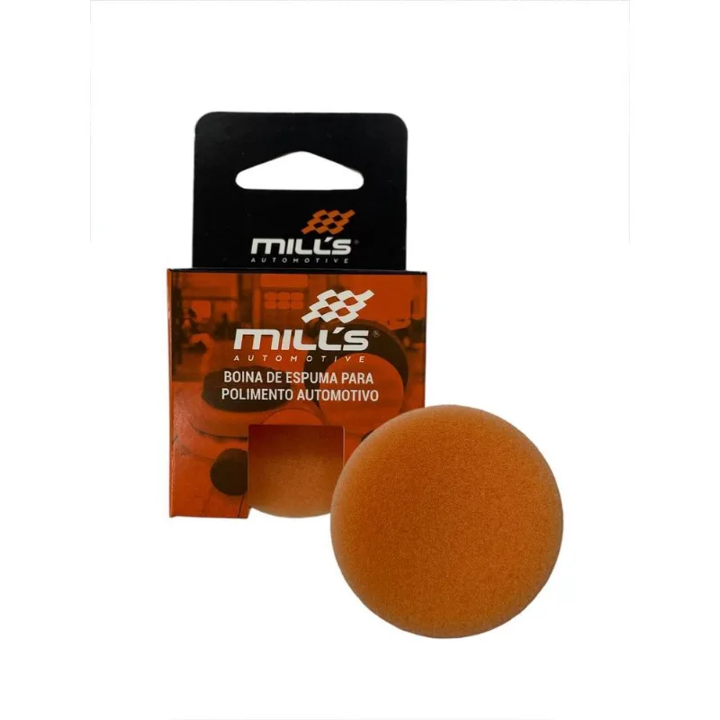 Boina Nano De Espuma Corte Suave/refino Laranja 2 Mills