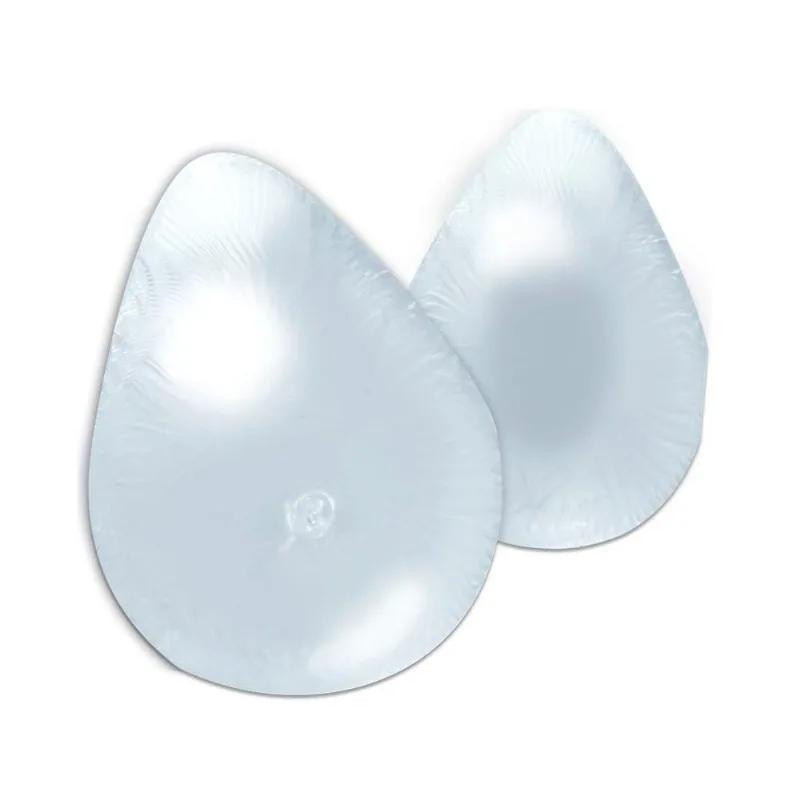 1054 - Prótese Mamária Externa De Silicone Gota Cor: Incolor Tam: 5
