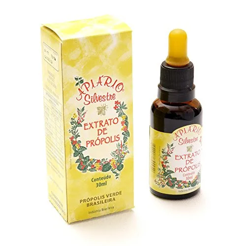 9 Bottles Of Apiario Silvestre Brazilian Green Propolis Traditional Extract 30 Ml By Jlbrazil - APIARIO SILVESTRE