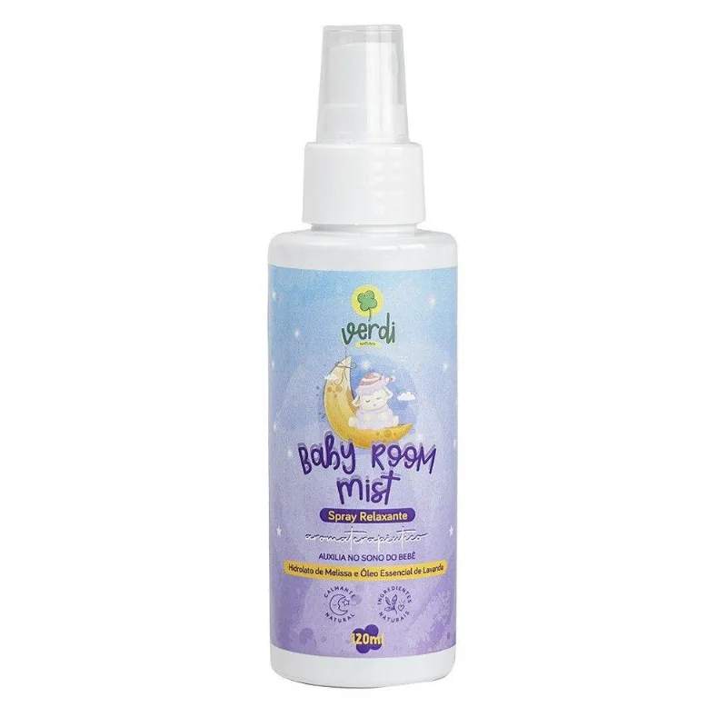 Baby Room Mist Spray Relaxante Aromaterapêutico Natural - FASHION