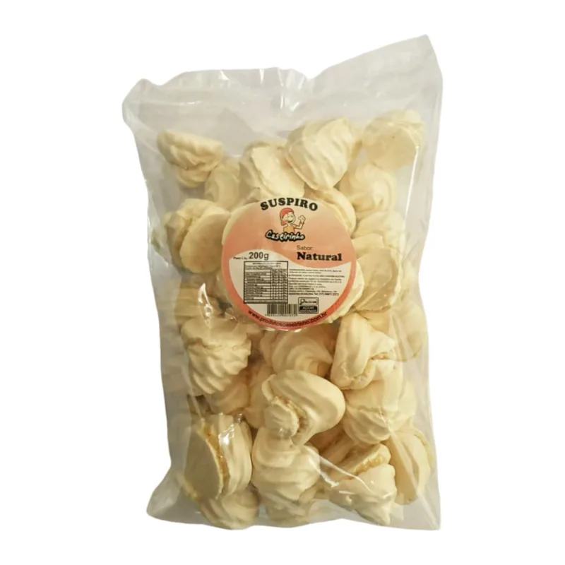 Suspiro Caseirinho Natural 200g
