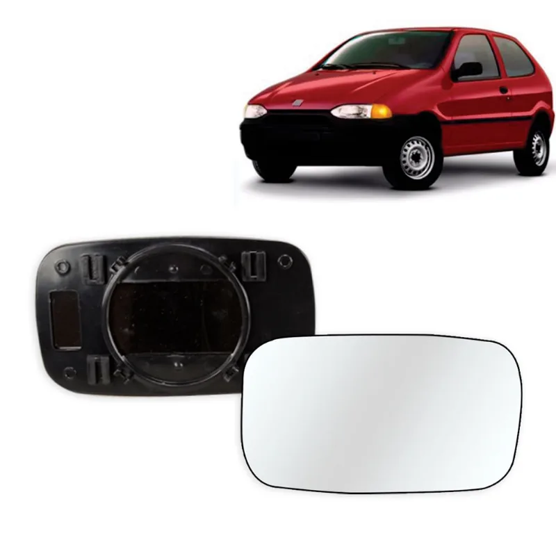 Vidro Espelho Retrovisor Uno Fire Palio 96/00 Blawer Esquerdo