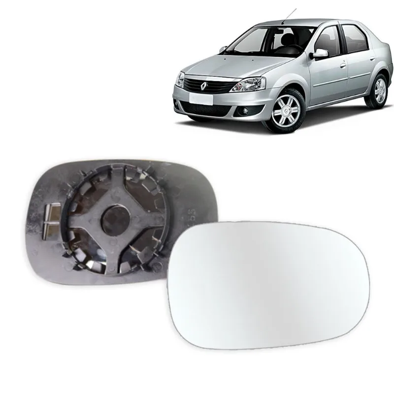 Vidro Espelho Retrovisor Logan Sandero 07/08 Clio Scenic 99/ Blawer Direito