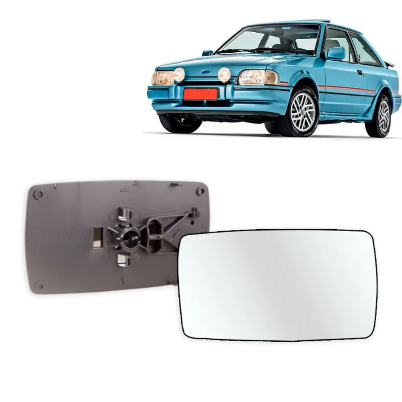 Vidro Espelho Retrovisor Escort 93/96 Blawer Direito