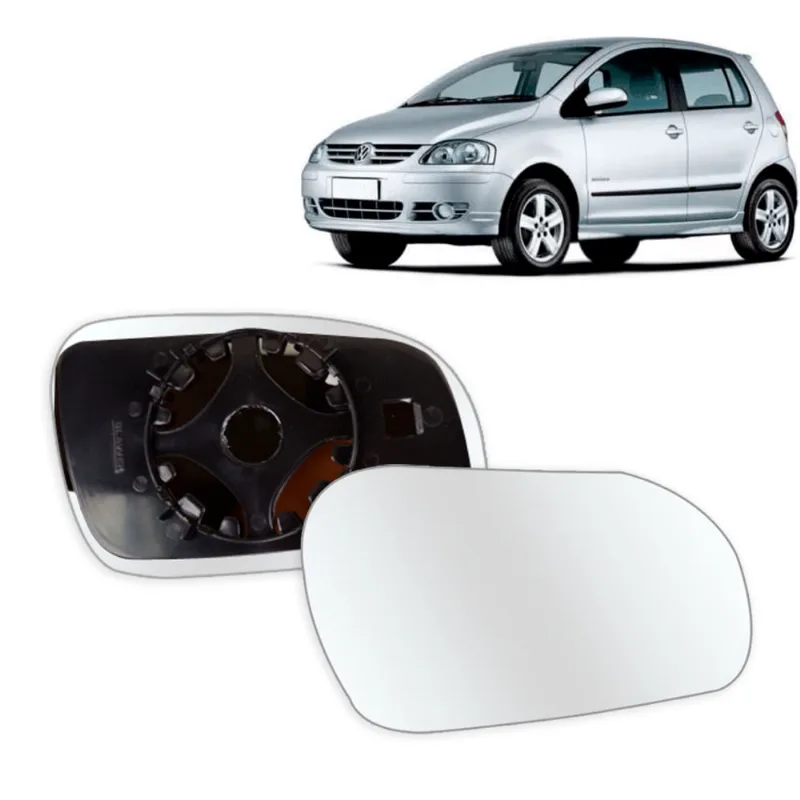 Vidro Espelho Retrovisor Fox 03/10 Blawer Esquerdo - Blawer
