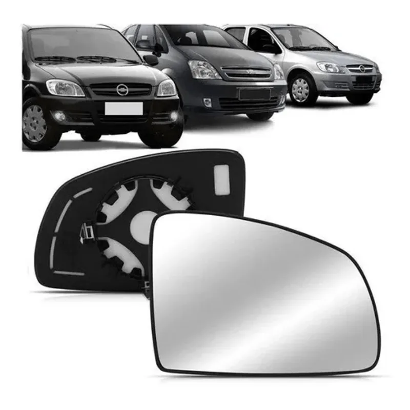 Subconjunto Vidro Retrovisor Lente Base Celta Prisma Meriva 2003 2004 2005 2006 2007 2008 2009 2010 2011 2012 2013 2014