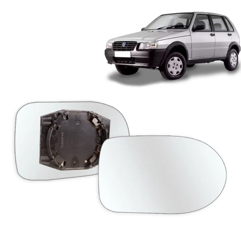 Vidro Espelho Retrovisor Uno Economy Way 11/ Blawer Direito