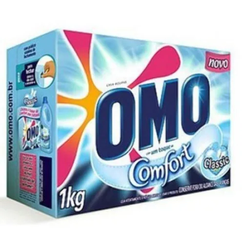Em Pó Omo Comfort Classic 1 Kg - 101 DO BRASIL