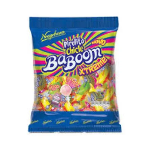 PIRULITO BABOOM EXTREME 600G - Açúcares E Confeitaria