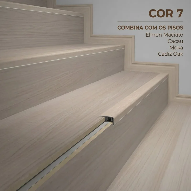 Frontal de Escada Eucafloor Tecno 2,10MT Cores Cor 17 - 7965703