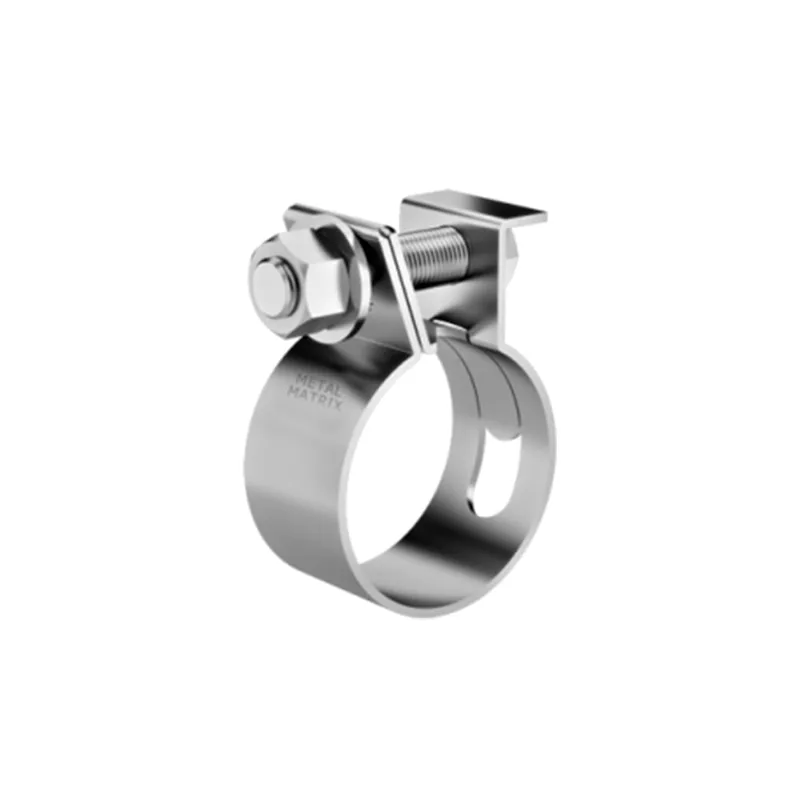 Abraçadeira Tipo Mangote Metalmatrix Carbono L32mm 130-142mm