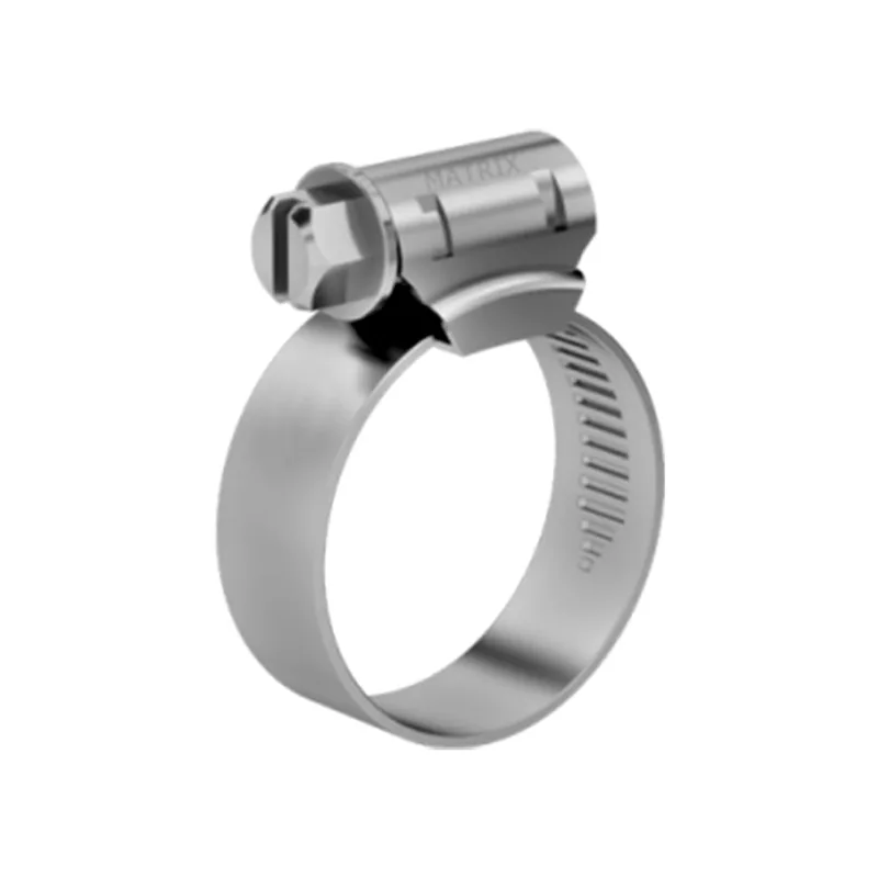 Abraçadeira Rosca Sem Fim Metalmatrix Minor Inox L9mm 12-16mm - METALMATRIX