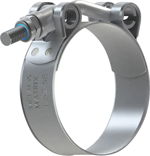 Abraçadeira tipo tucho lisa 28mm a 34mm fita 20mm com 10 peças METALMATRIX - METALMATRIX - Mangueiras