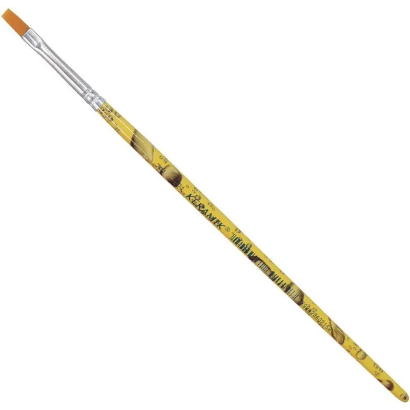 Pincel Chato 2 Amarelo