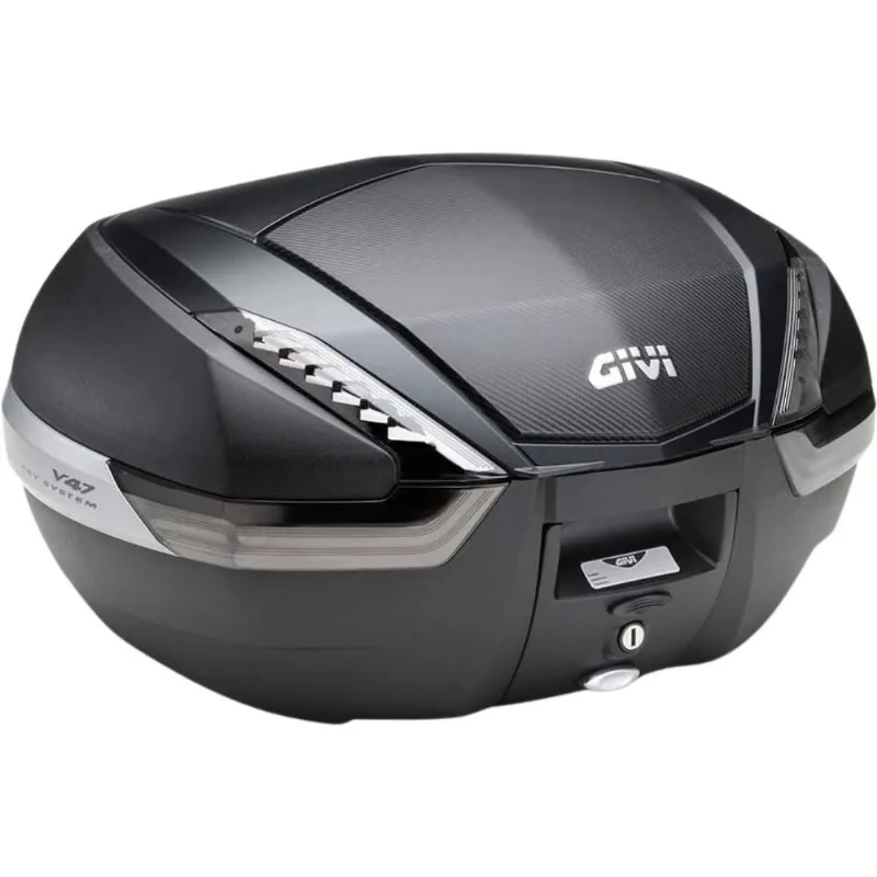 Baú / Bauleto Givi V-47nnt Tampa Abs 47 Litros Fumê