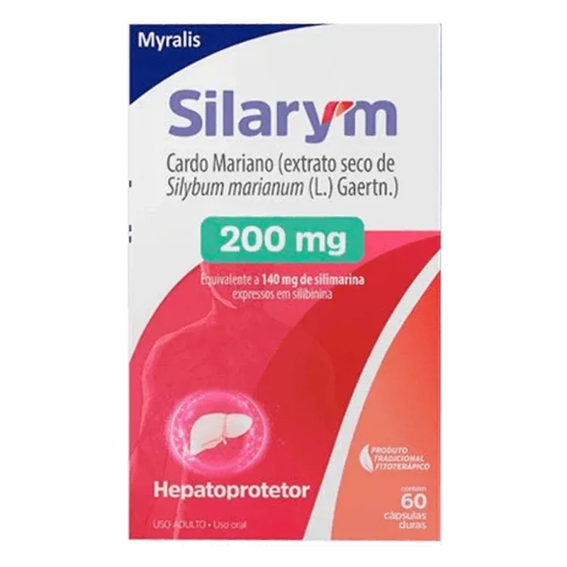 Silarym 200mg Myralis 60 Cápsulas Duras