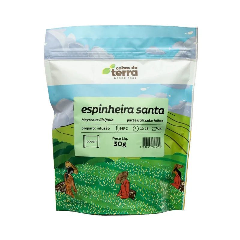 Cha espinheira santa coisas da terra 30