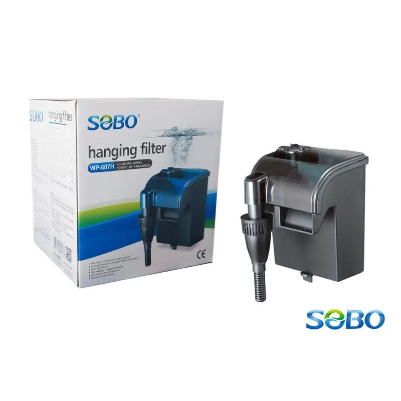 Filtro Sobo WP-607H-600L/H 127V 12W 600L/H 127V