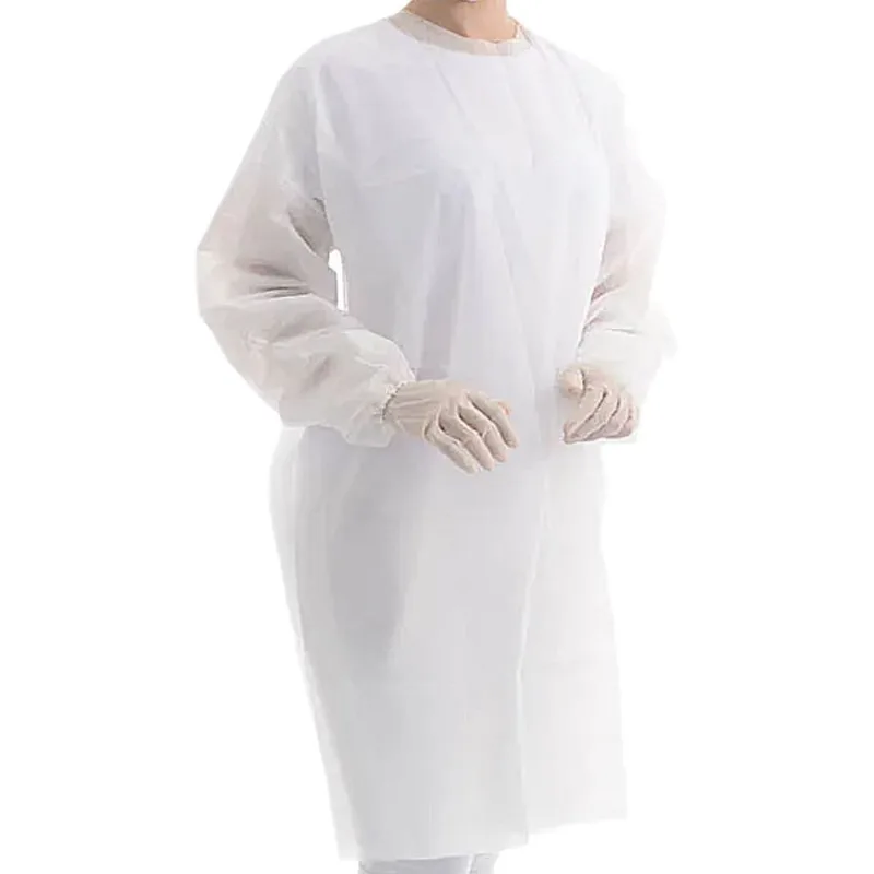 Avental TNT Descartável - Branco - Gramatura 40 - Unidade