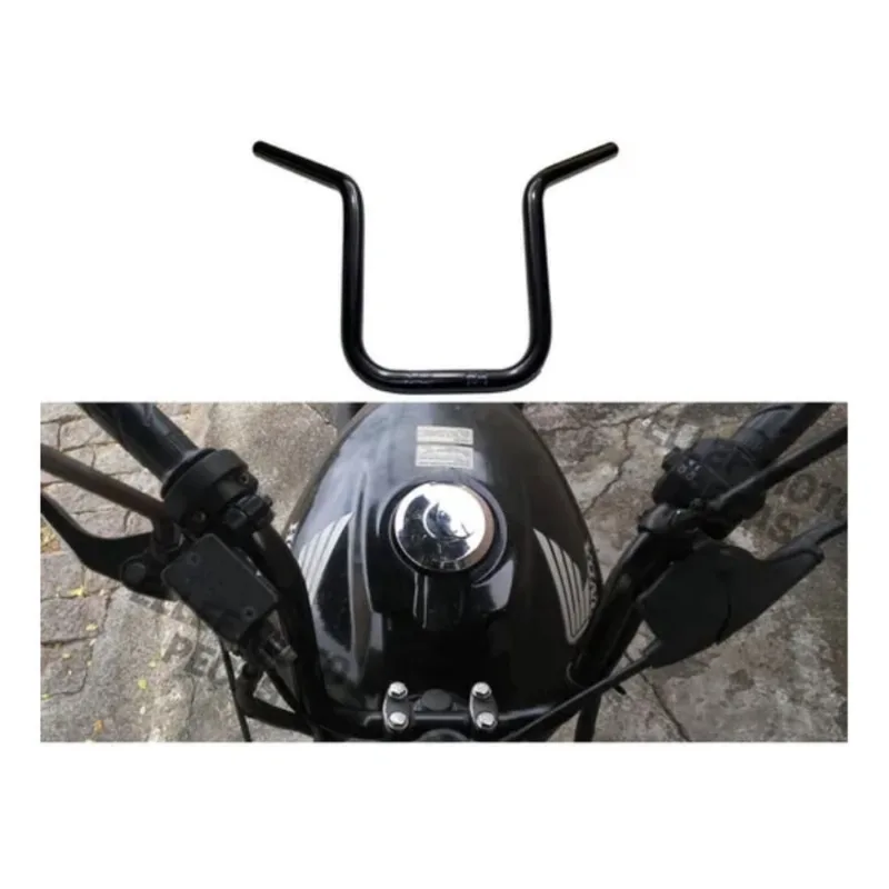 Guidon Alto Cg Titan Fan Start 125 150 Pret Motoboy Moto Boy