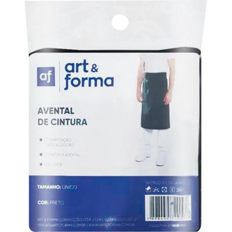 Avental em Brim Art & Forma Cintura un