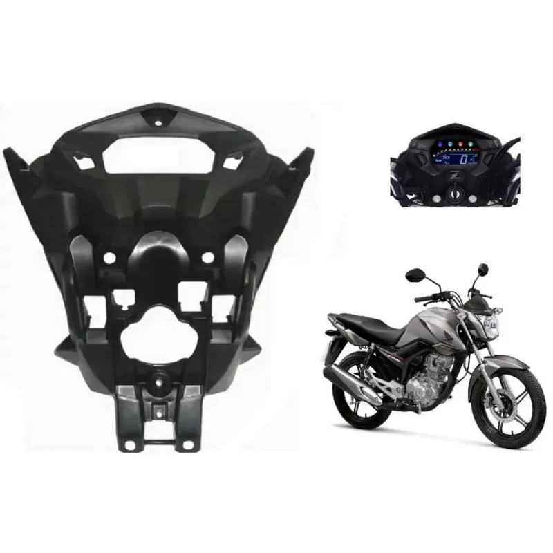 Suporte Painel Farol Aranha Cg Titan 160 2017 Ate 2021