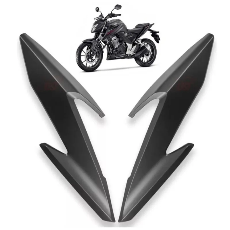 Carenagem Lateral Do Farol Completo Sportive Moto CB 300F 2023 Cinza Fosco (MP)