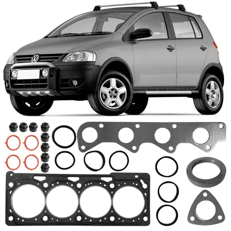 Jogo Junta Motor Inox Crossfox Fox Golf 1.6 8v Bastos 1112101mlr
