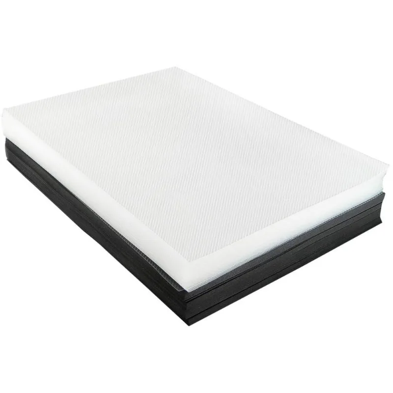 Capa para Encadernacao A4 50 TRANSP Line + 50 Preto KIT - MARES