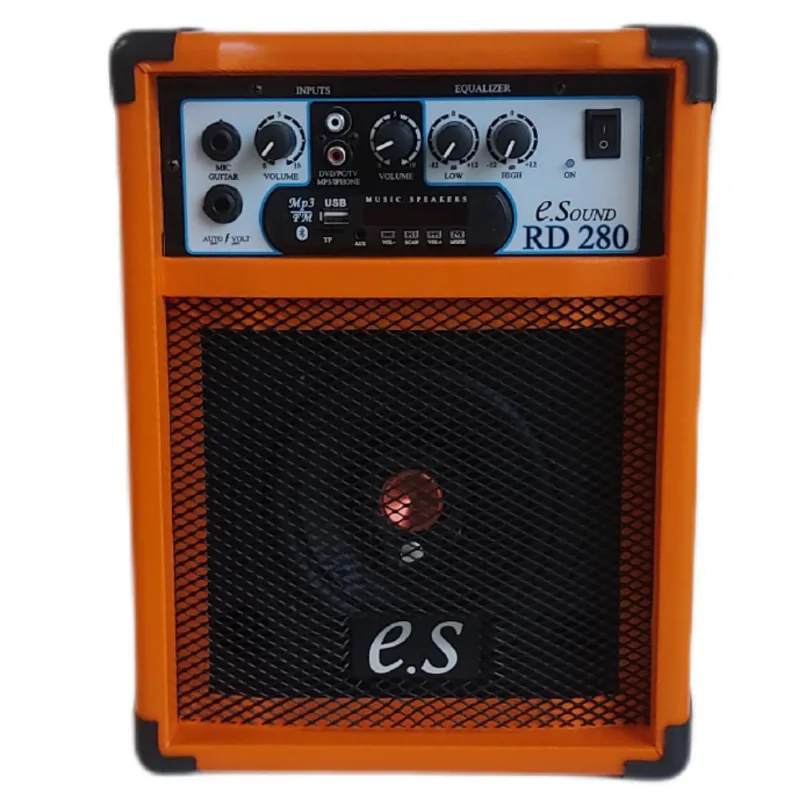 Caixa De Som Amplificada Violão Guitar Mic Bluet - 40W Rms