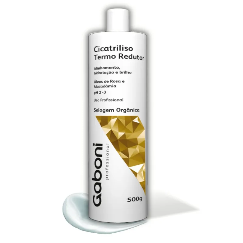 Selagem Orgânica Cicatriliso Termo Redutor 500g Gaboni Professional
