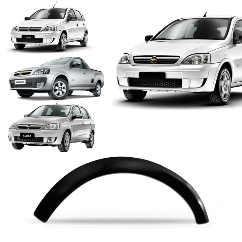 Moldura Do Paralama Dianteiro Esquerdo Corsa Montana 2003 2004 2005 2006 2007 2008 2009 2010 2011 2012 Joy Maxx Premium