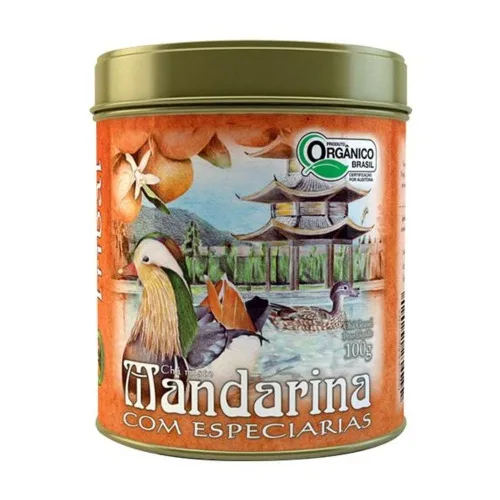 Cha Mandarina C/especiarias 100g Tribal Brasil - TRIBAL BRASIL - Mercearia