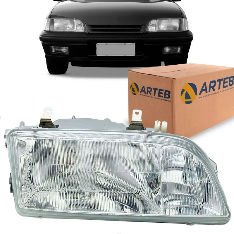 Farol Monza Monza Classic 1991 92 93 94 95 1996 com Auxiliar Arteb Direito