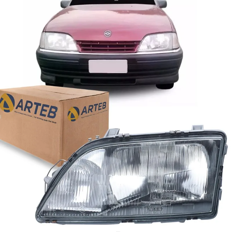 Farol Omega 1992 1993 1994 1995 1996 1997 1998 com Auxiliar Arteb Esquerdo