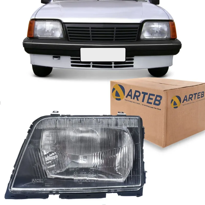 Farol Monza 1988 1989 1990 Hatch 1986 1987 Arteb Esquerdo