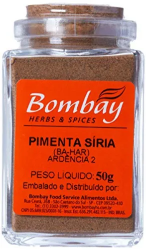 Pimenta Siria Bombay 50g - BOMBAY - Mercearia