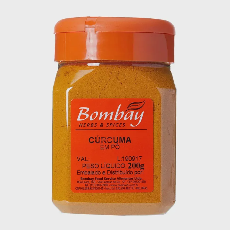 Cúrcuma em Pó Bombay 200g